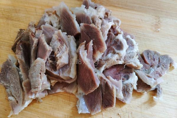 羊肉白菜粉丝煲（快手版）的做法图解1