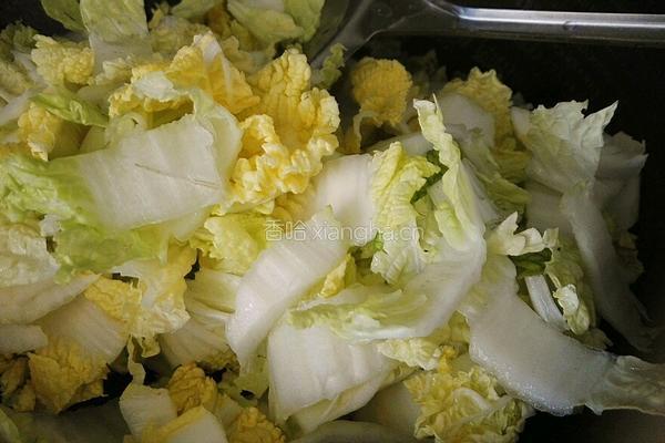 西红柿炒白菜的做法图解6