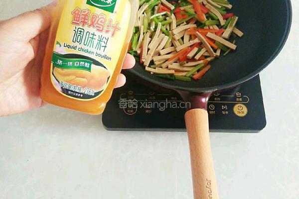 芹菜豆干的做法图解4