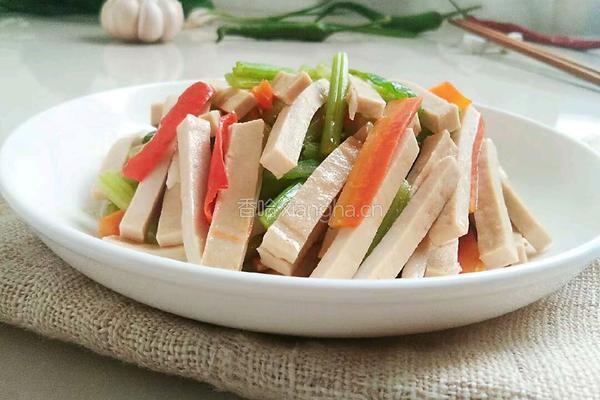 芹菜豆干的做法图解6