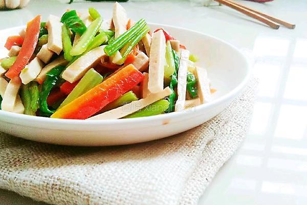 芹菜豆干的做法图解7