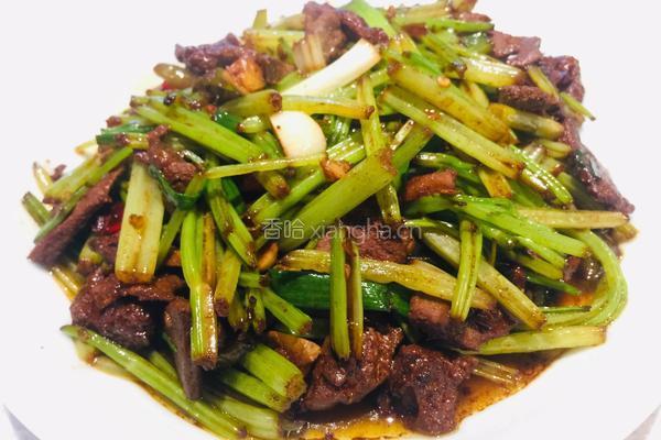 香芹爆炒猪肝的做法图解10