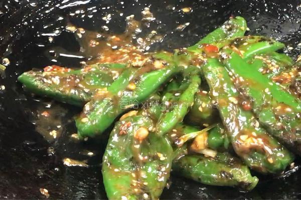 干爆青椒（少油减肥版）的做法图解11