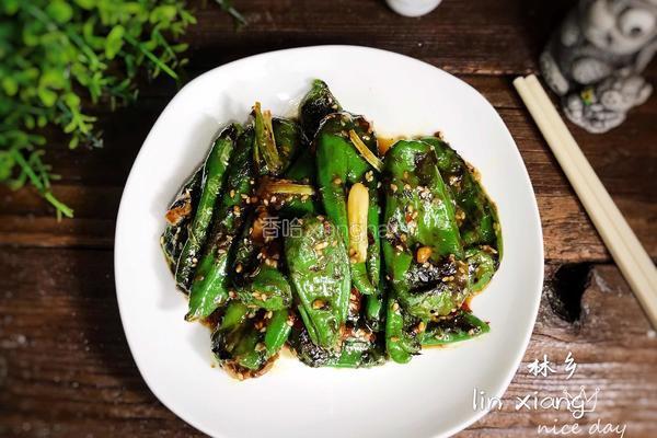 干爆青椒（少油减肥版）的做法图解12