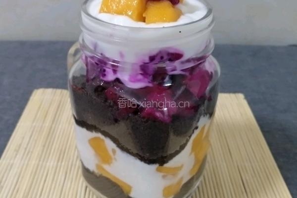 奥利奥水果酸奶杯的做法图解7