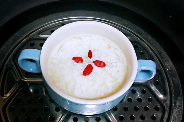 枸杞牛奶炖燕窝的做法图解15