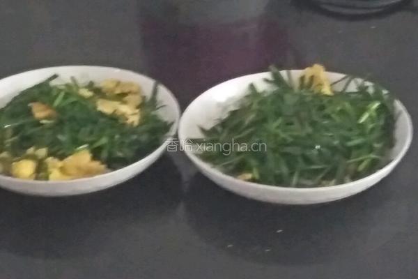 韭菜炒鸡蛋的做法图解7