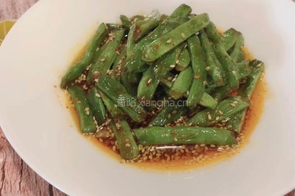 孜然豆角的做法图解7