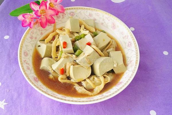 平菇豆腐的做法图解15