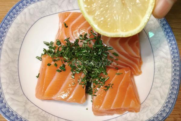 香煎三文鱼的做法图解5