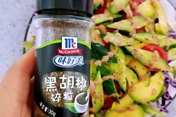 牛油果沙拉的做法图解16