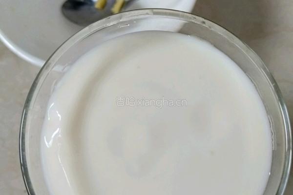 芒果酸奶盆栽的做法图解7