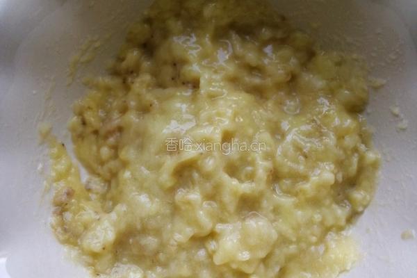 香蕉玉米饼的做法图解2