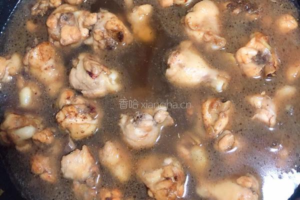 南瓜香菇鸡翅焖饭的做法图解7