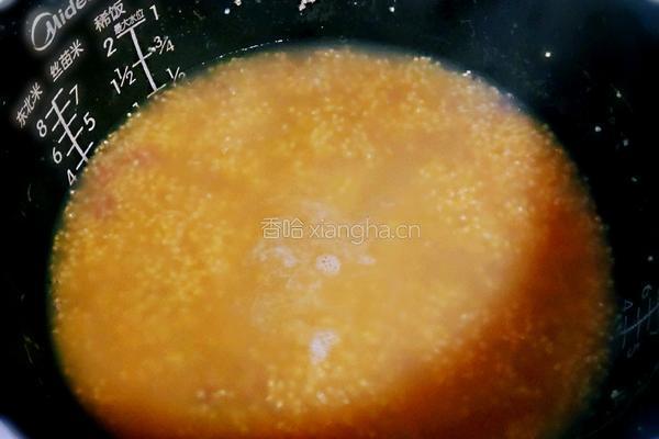 红豆小米粥的做法图解7