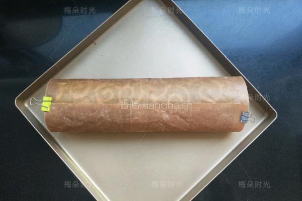 唐草彩绘蛋糕卷的做法图解23