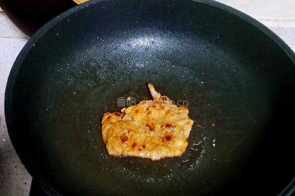 香煎鸡脯肉的做法图解4