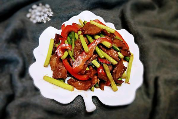 蒜薹炒肉的做法图解22
