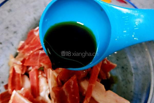 蒜薹炒肉的做法图解4