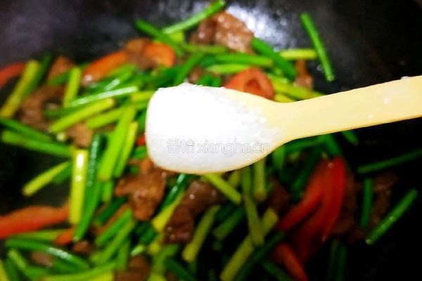 蒜薹炒肉的做法图解20