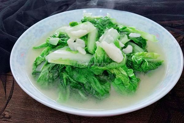 清炒小白菜的做法图解7