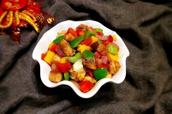 肉丁炒时蔬的做法图解24