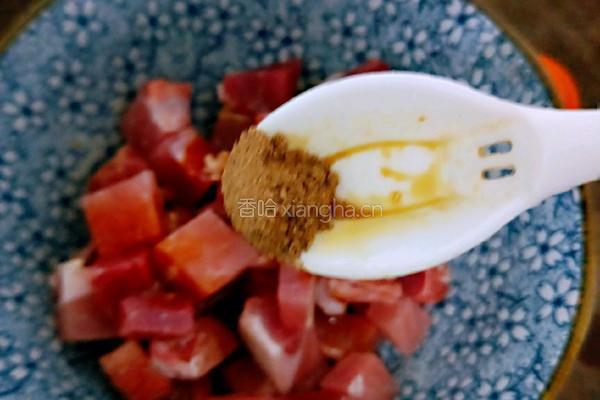 肉丁炒时蔬的做法图解5