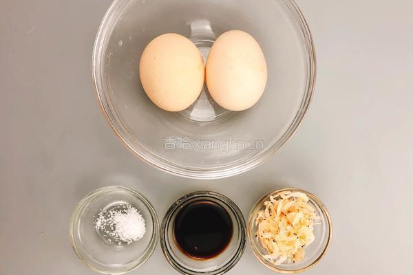 素食风味：虾米蛋羹的做法图解1