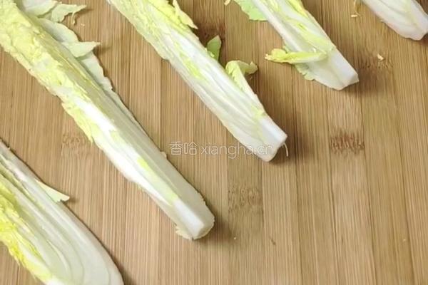 蒜蓉粉丝娃娃菜的做法图解2