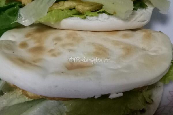 蔬菜汉堡的做法图解4