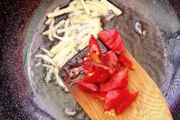 辣味菜花的做法图解9