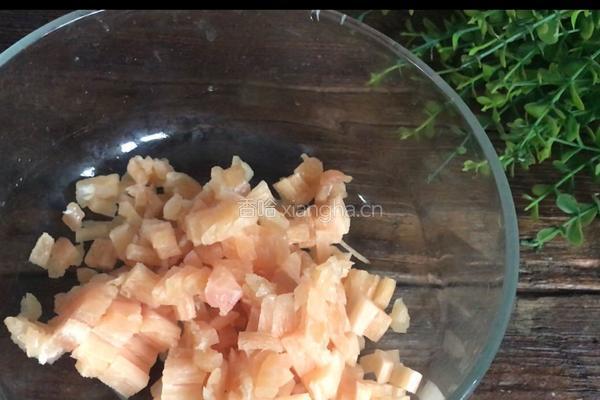 黄瓜鸡肉小米粥（减肥版）的做法图解3