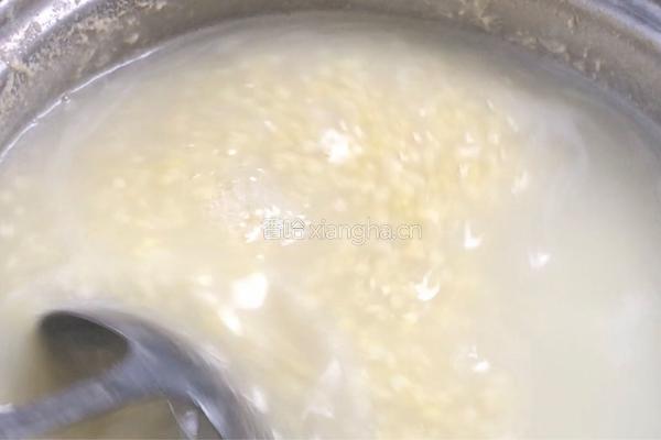 黄瓜鸡肉小米粥（减肥版）的做法图解5