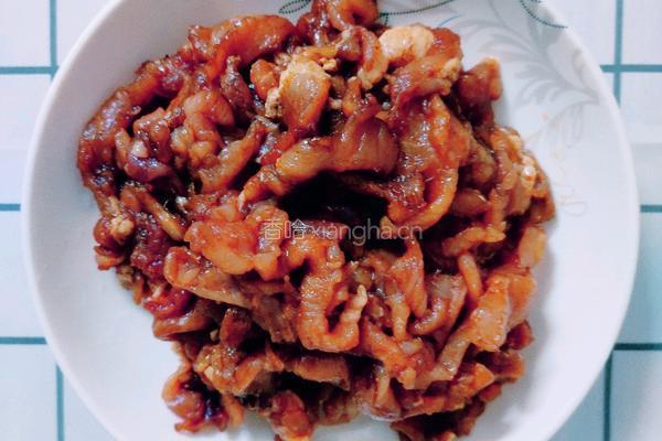 苦瓜炒肉的做法图解2
