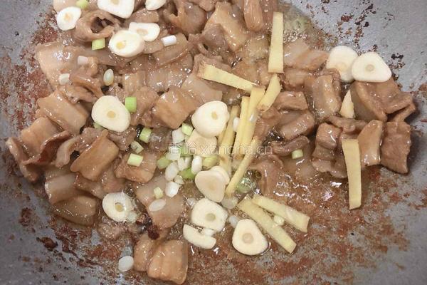 五花肉豆角丝的做法图解8