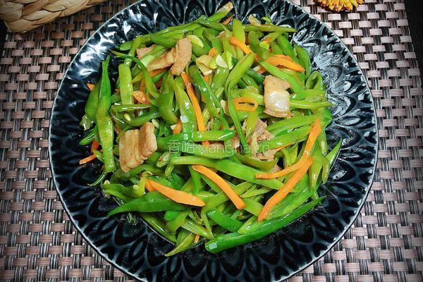 五花肉豆角丝的做法图解11