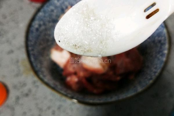 杏鲍菇炒肉片的做法图解5