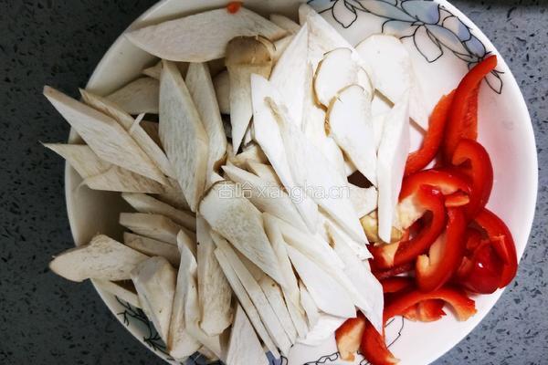 杏鲍菇炒肉片的做法图解15