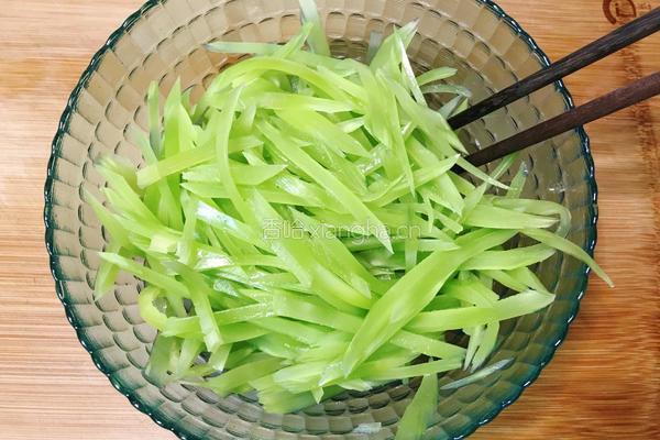 酱青笋丝的做法图解6