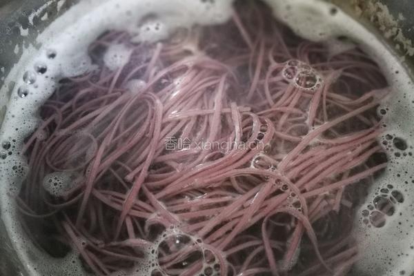 紫薯凉面的做法图解11