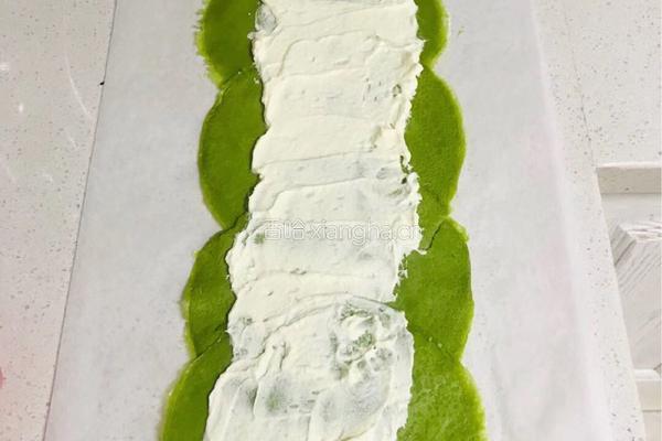 抹茶毛巾卷的做法图解5