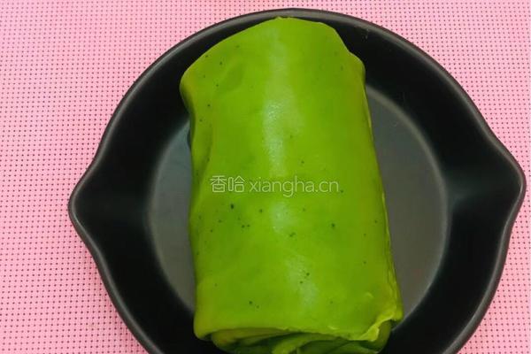 抹茶毛巾卷的做法图解6