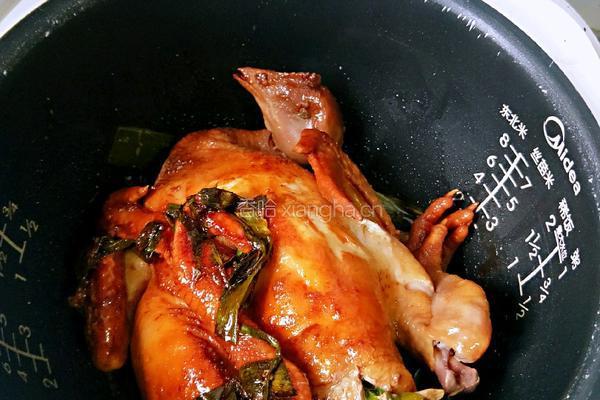 电饭煲焗鸡的做法图解19