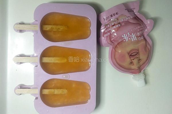 桃子口味冰棒的做法图解7