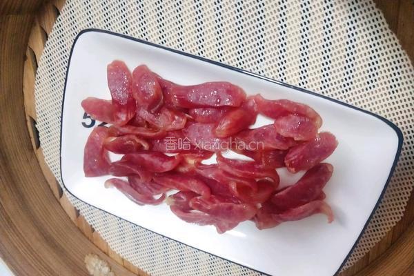 芹菜炒广肠的做法图解6