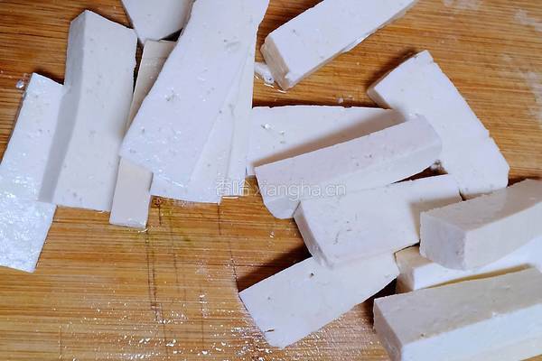 煎豆腐的做法图解1