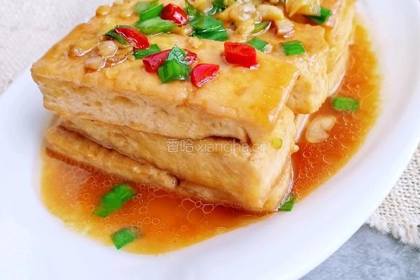 煎豆腐的做法图解8