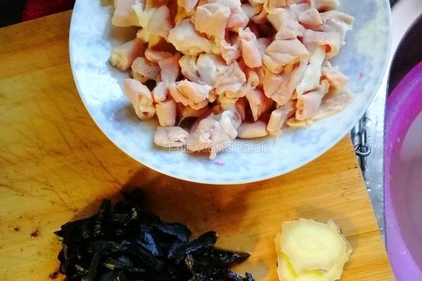 小肠老菜埔汤的做法图解3
