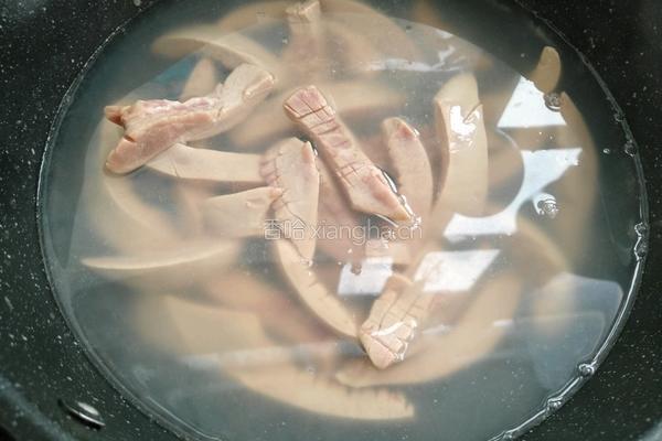 酸菜炒腰花的做法图解13