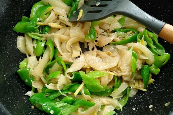 酸菜炒腰花的做法图解19